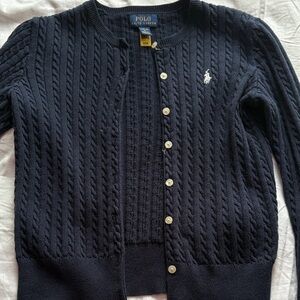 Polo by Ralph Lauren Dark Blue Knit Sweater